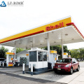 Hot sale steel space frame structures petrol station canopy gas station roof